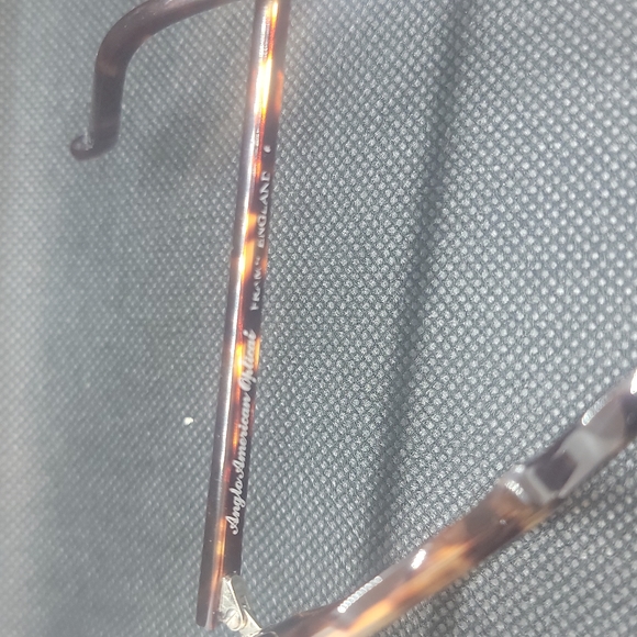New Anglo American Optical Groucho 33-30 tortoise shell color. Made in England - Picture 3 of 4